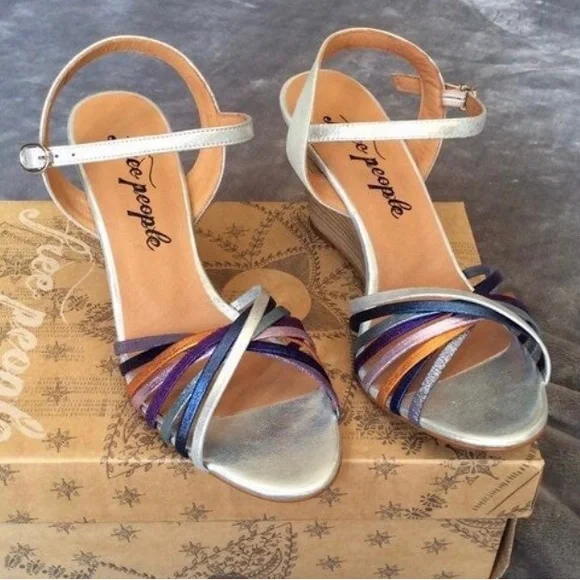 Free people wedge sandals! - Picture 2 of 4